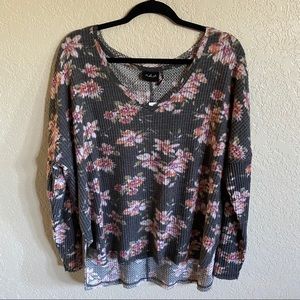 Urban Outfitters waffle knit top